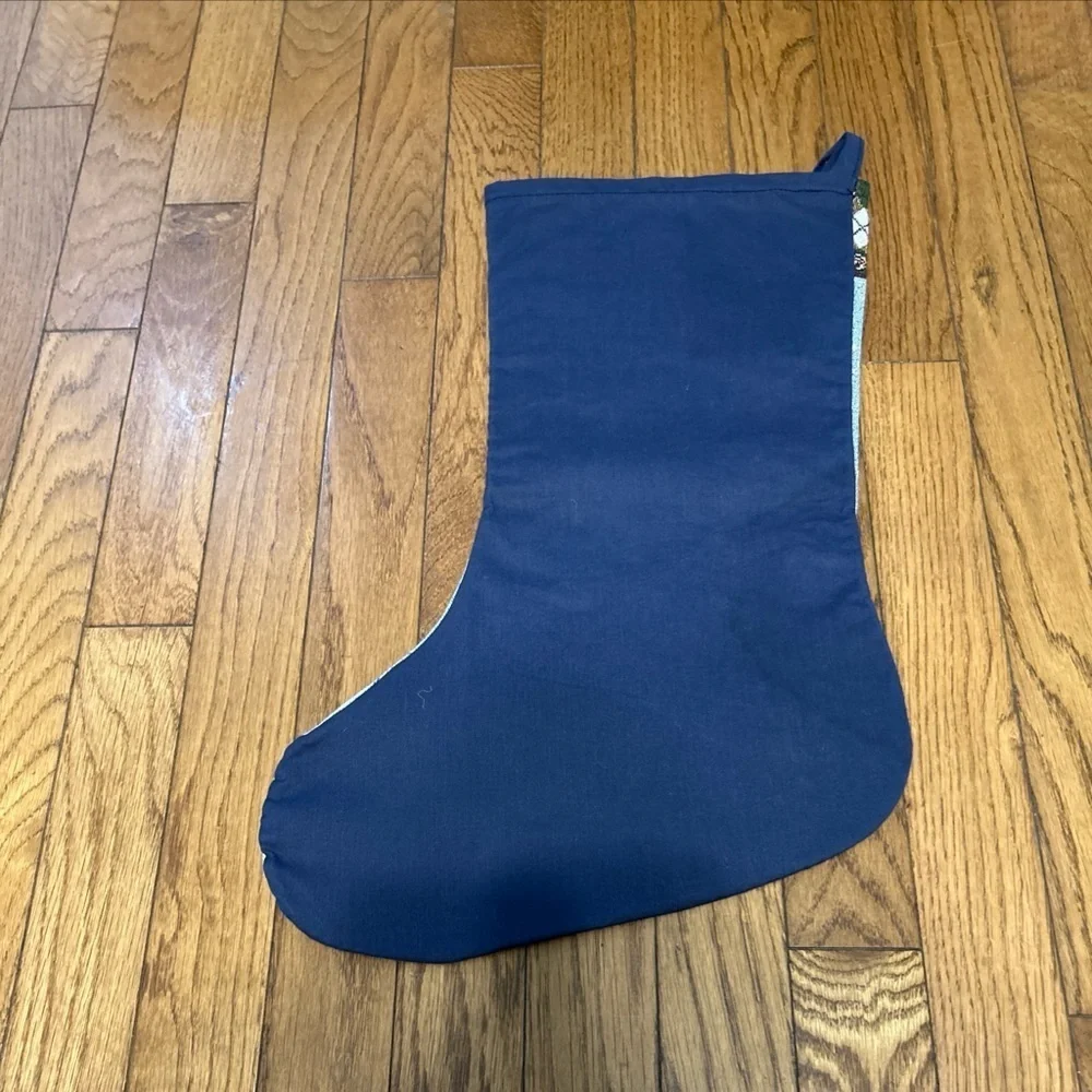 Snowman Christmas Stocking Tapestry Holiday Sock 17.5